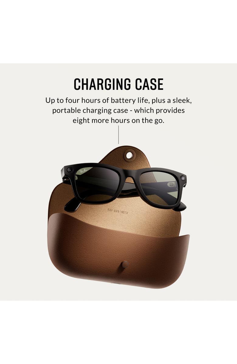 Ray-Ban Meta Wayfarer AI Glasses, Alternate, color,