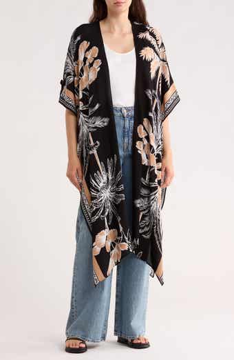 Vince Camuto Palm Tree Crinkle Duster