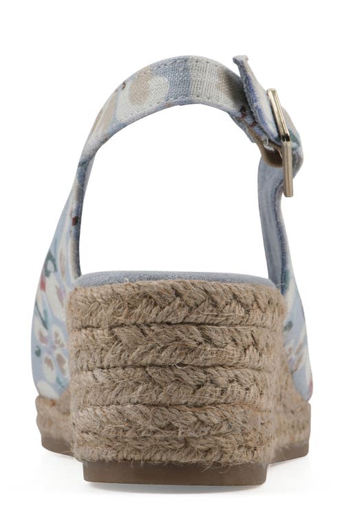 WHITE MOUNTAIN FOOTWEAR WHITE MOUNTAIN FOOTWEAR MAIZE SLINGBACK WEDGE SANDAL