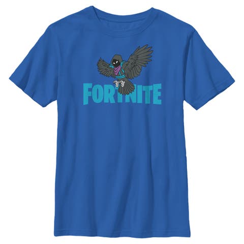 Boy's Fortnite Raven Logo  Graphic T-Shirt