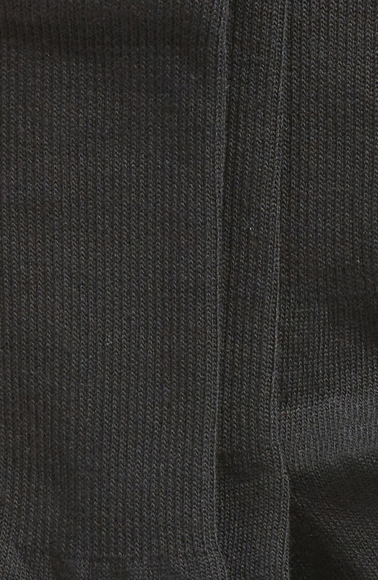 Nordstrom 3-Pack Everyday Crew Socks, Alternate, color, Black