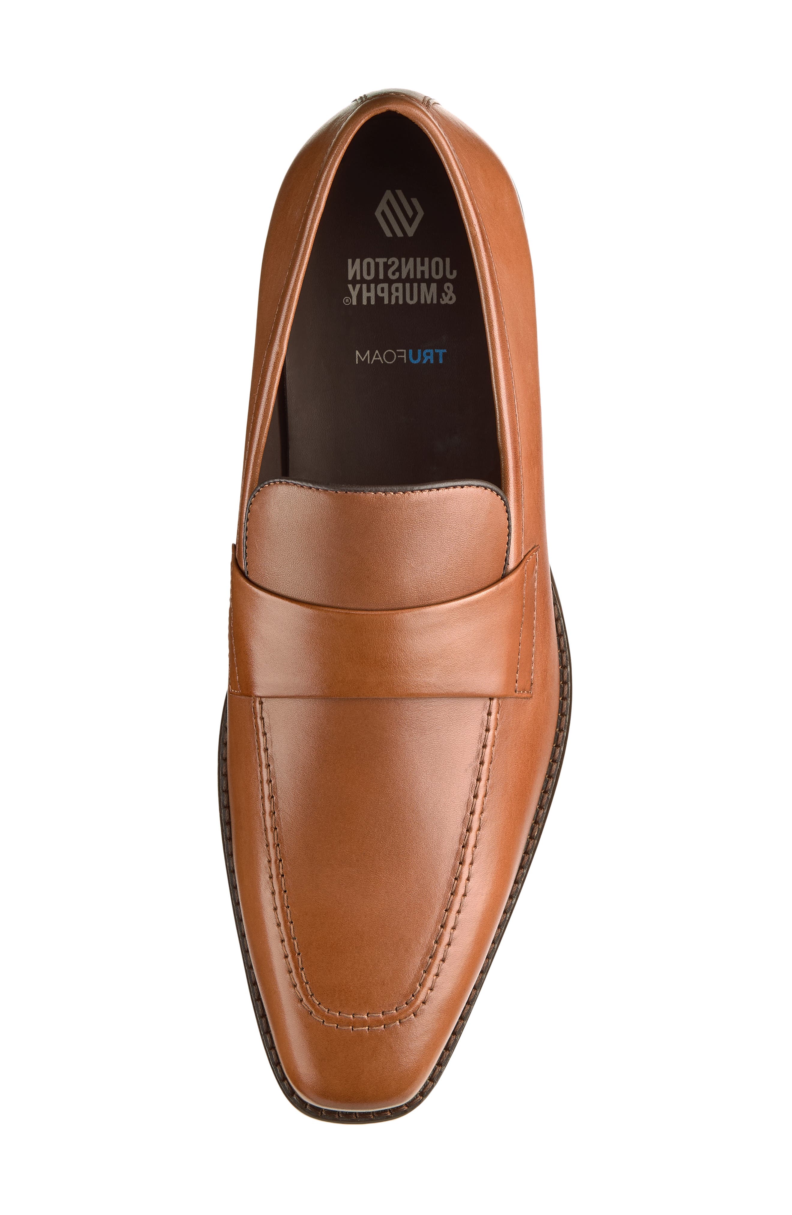 Floyd Penny Loafer, Alternate, color, TAN FULL GRAIN