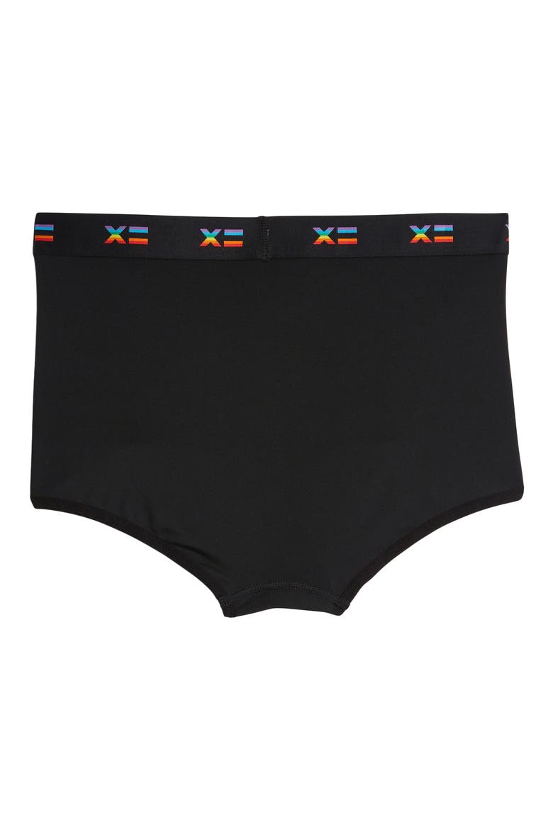 SmoothTuck Tucking Boy Shorts, Alternate, color, RAINBOW X