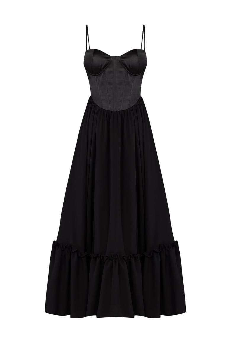Your *Itch Swan Dress, Alternate, color, BLACK