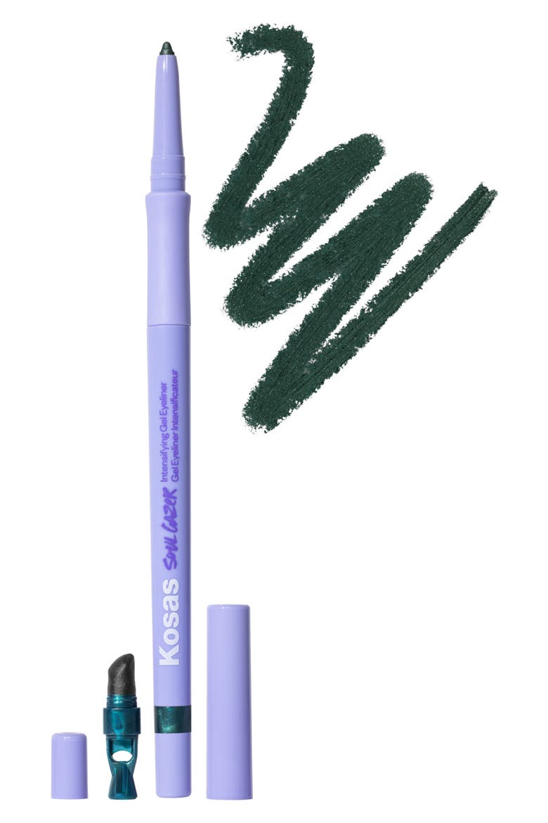 Soulgazer Intensifying Gel Eyeliner, Main, color, ETERNAL - EMERALD GREEN SATIN