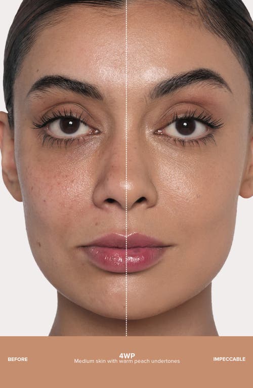 Anastasia Beverly Hills Impeccable Blurring Second-skin Matte Foundation In 4wp Medium Warm Peach