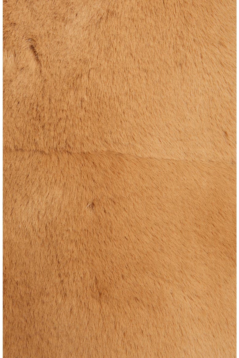 Xander Faux Fur Jacket, Alternate, color, TAN