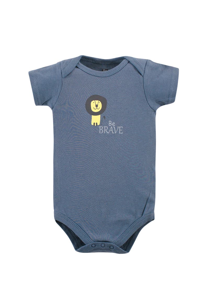 Cotton Bodysuits 7-Pack, Alternate, color, Safari