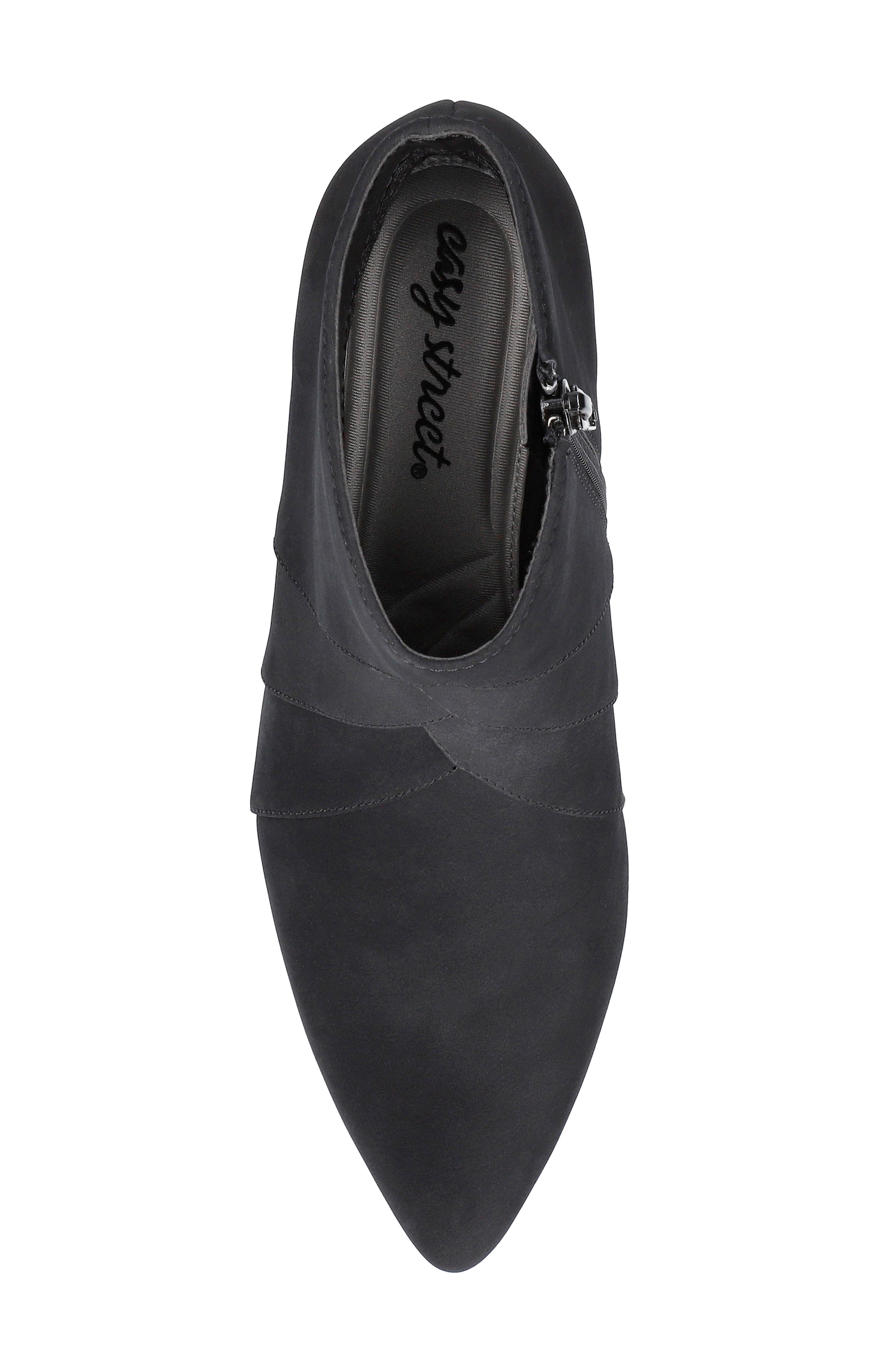 EASY STREET Falcon Pointed Toe Bootie, Alternate, color, Black Lamy