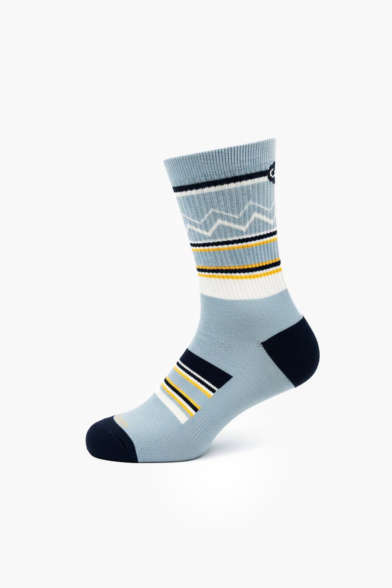 PerformaWool Midcrew All-season Hike Socks 3 Pack, Alternate, color, Light Blue
