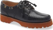 Valentino Garavani Lug Sole Boat Shoe