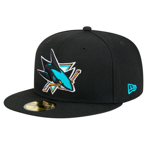 Men's New Era Black San Jose Sharks Core 59FIFTY Fitted Hat