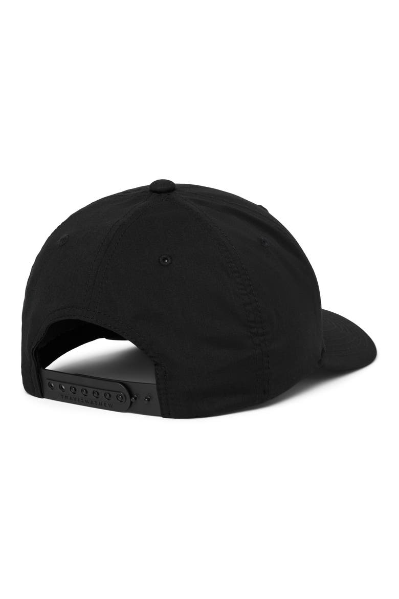 Word of Mouth Snapback Baseball Cap, Alternate, color, BLACK