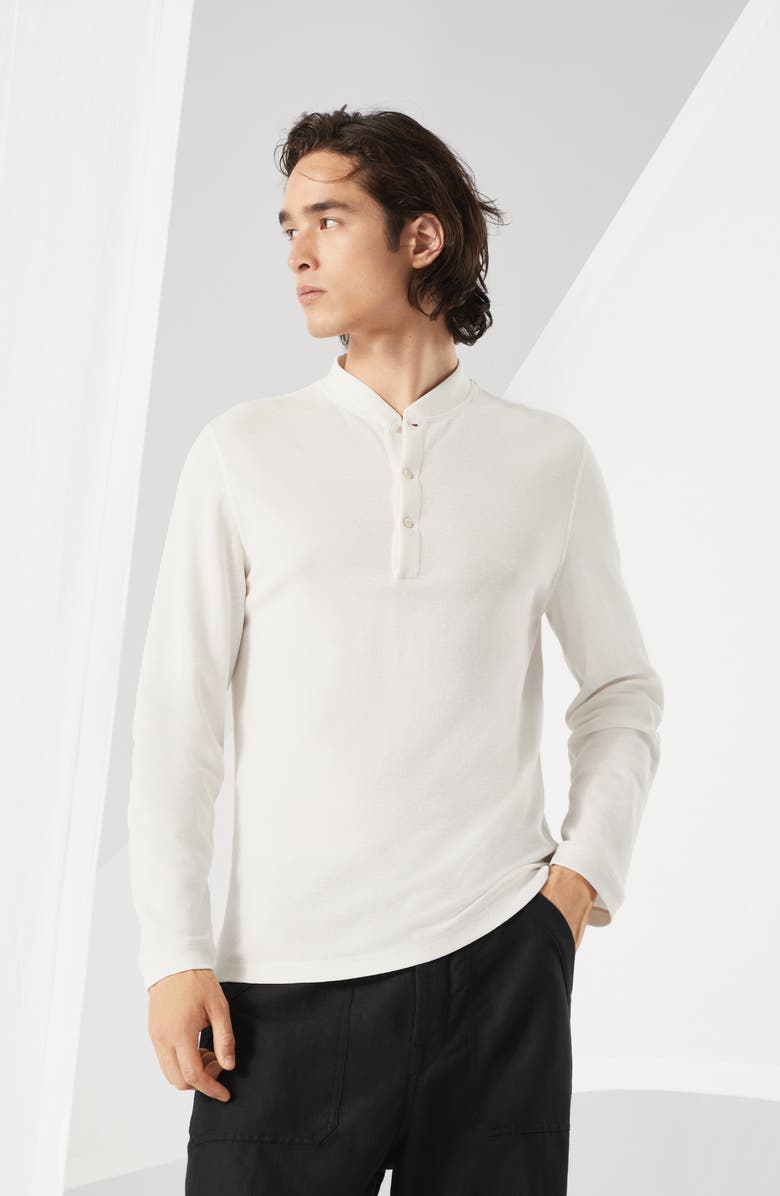 Brunello Cucinelli Long sleeve T-shirt, Alternate, color, 