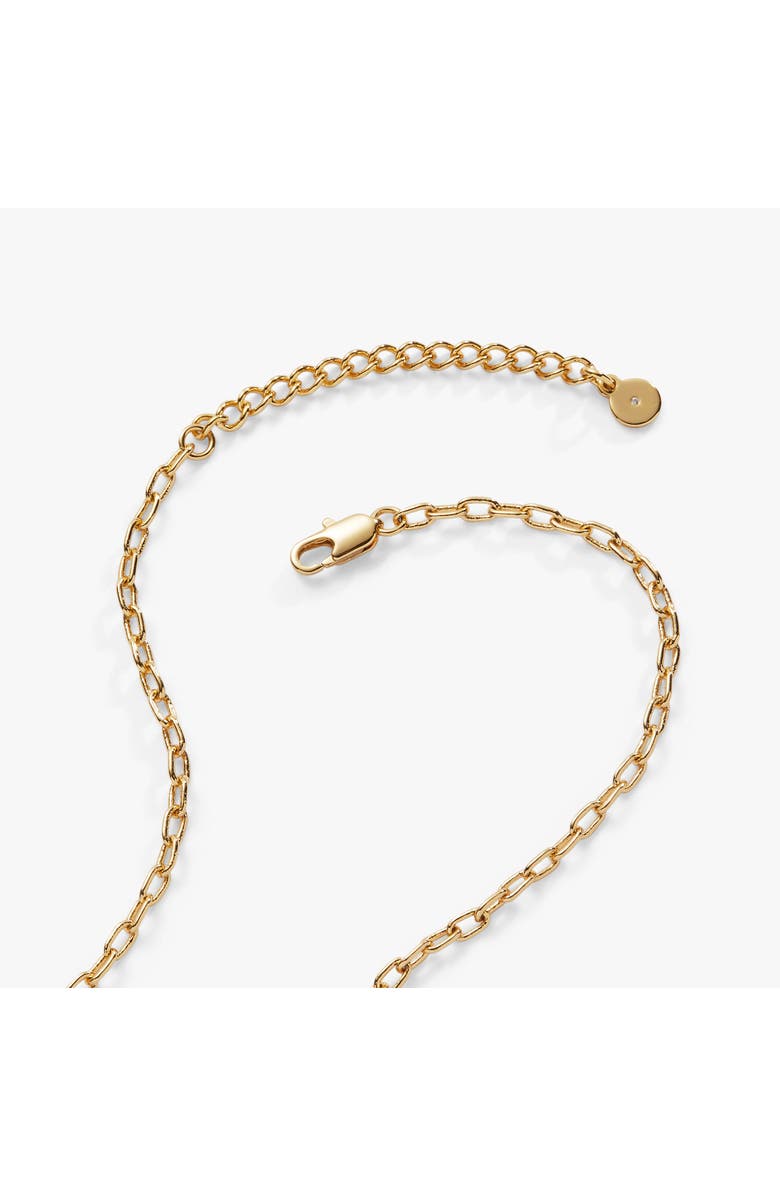 Alex and Ani Love Luck Wheel Necklace, Alternate, color, Gold