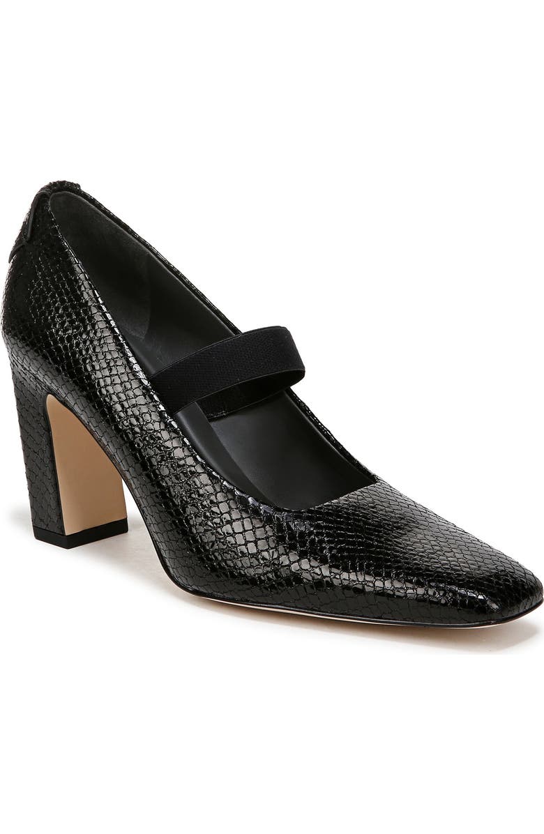 SARTO by Franco Sarto Flexa Bria Square Toe Pump, Main, color, Black
