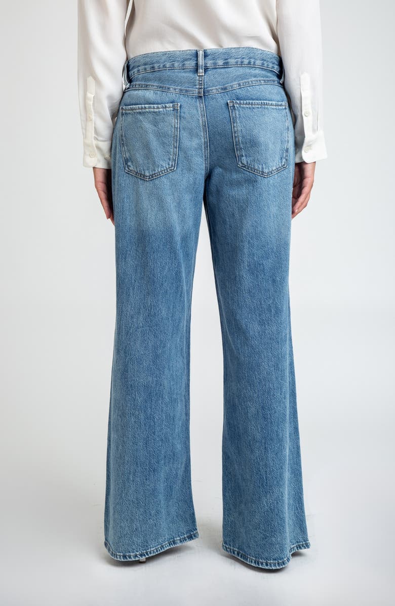 I Love Who I Am Classic Rise Wide Leg Jeans, Alternate, color, Indigo Medium