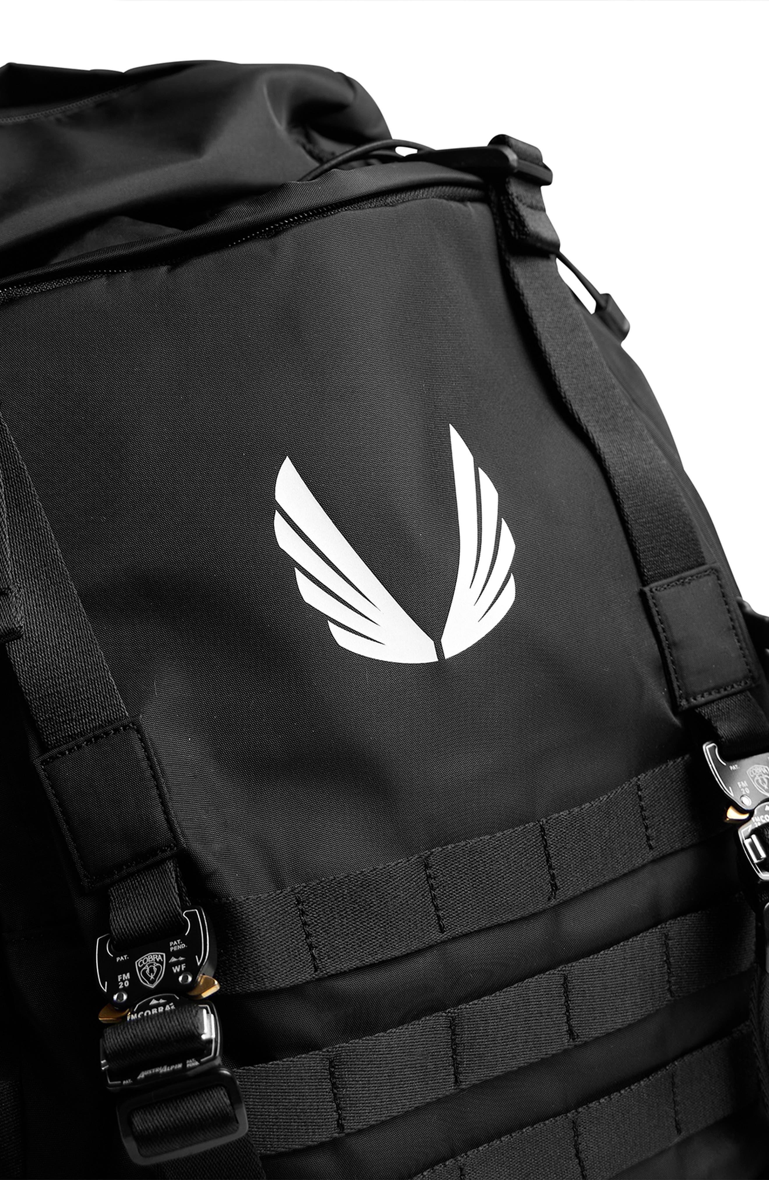 Waterproof MOLLE Backpack, Alternate, color, Black