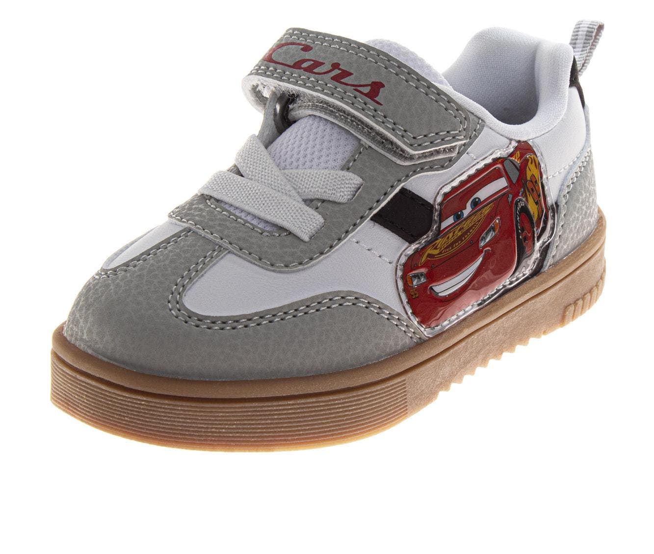 Disney Pixar Cars Lightning McQueen Sneakers Boys, Main, color, Grey White