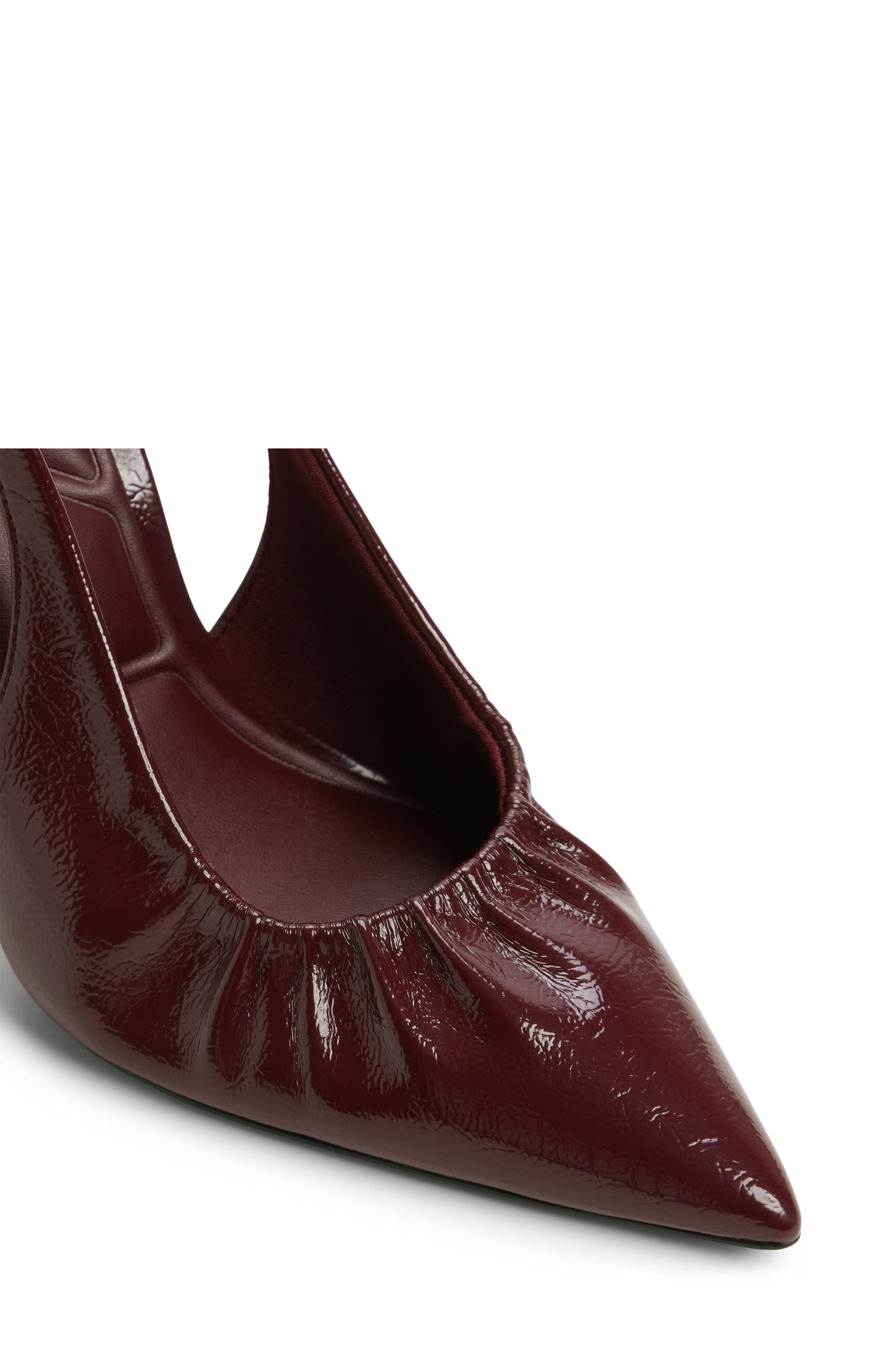 Mystie Slingback Pointed Toe Pump, Alternate, color, BORDO