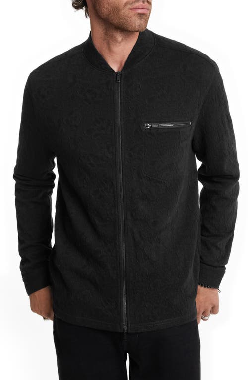 John Varvatos Webster Jacquard Jacket<br /> in Black 