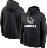 Nike Men's Nike Black Las Vegas Raiders Best Season Rewind Club Pullover Hoodie