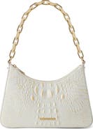 Brahmin Mod Esme Croc Embossed Shoulder Bag