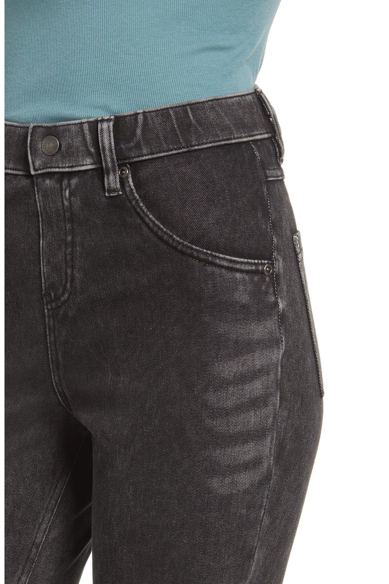 Ultrasoft Denim Leggings, Alternate, color, BLACK ACID WASH