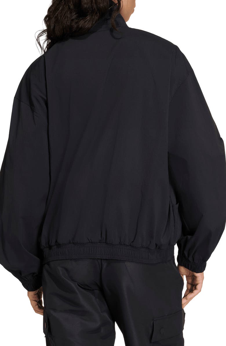 adidas Originals Essentials Woven Windbreaker Jacket, Alternate, color, Black