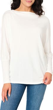 GIBSONLOOK Slouchy Luxe Boatneck Top