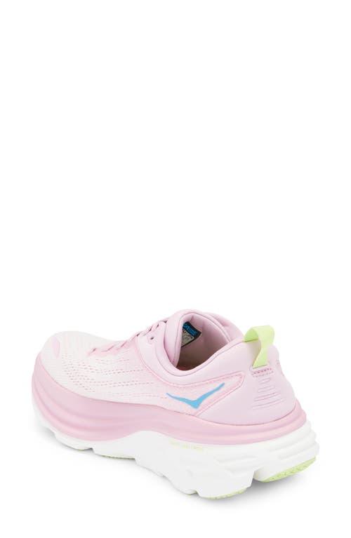 Hoka Bondi 8 Running Shoe In Pink
