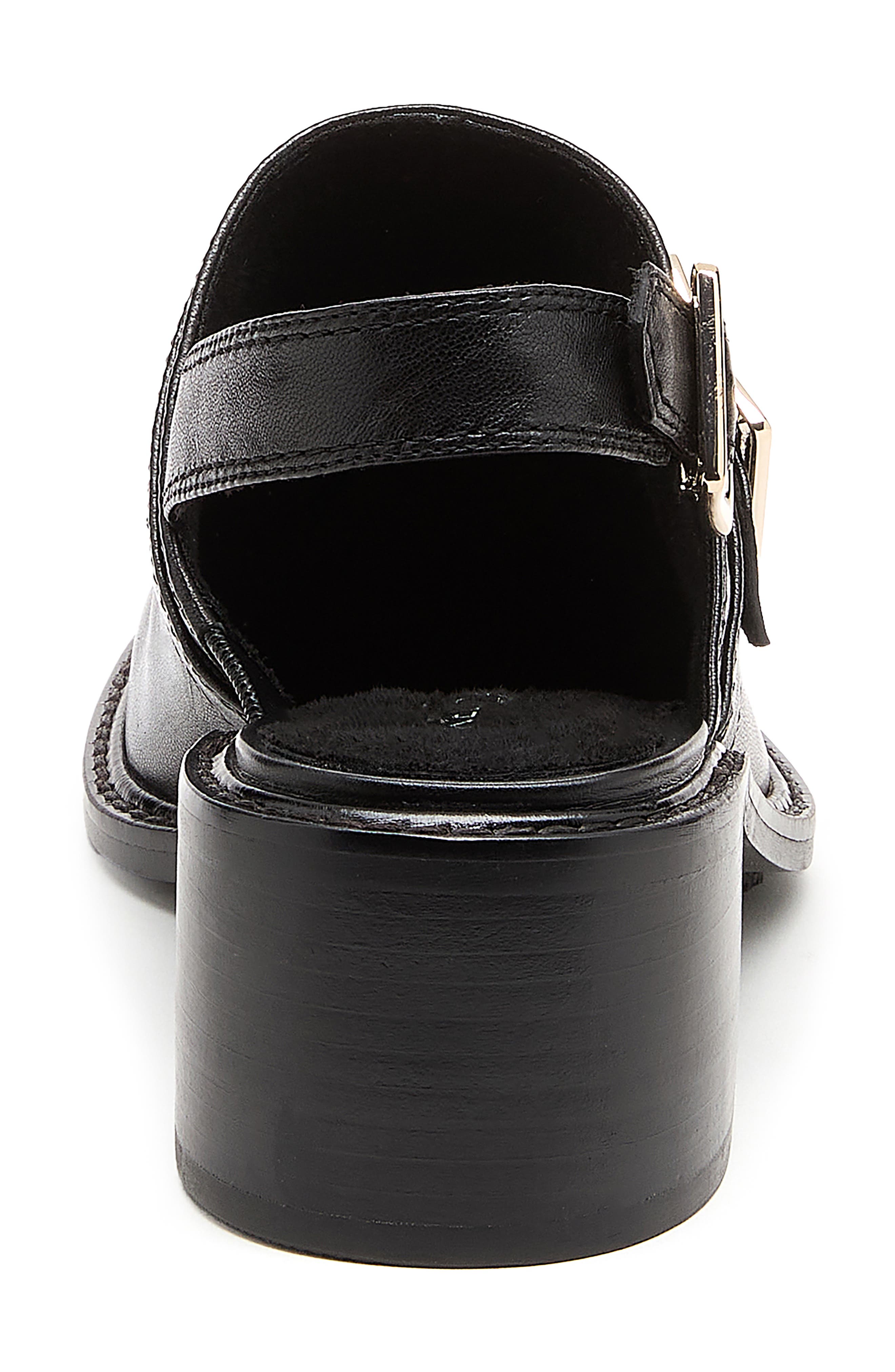 Kelsi Dagger Brooklyn Glory Square Toe Slingback Pump, Alternate, color, Black