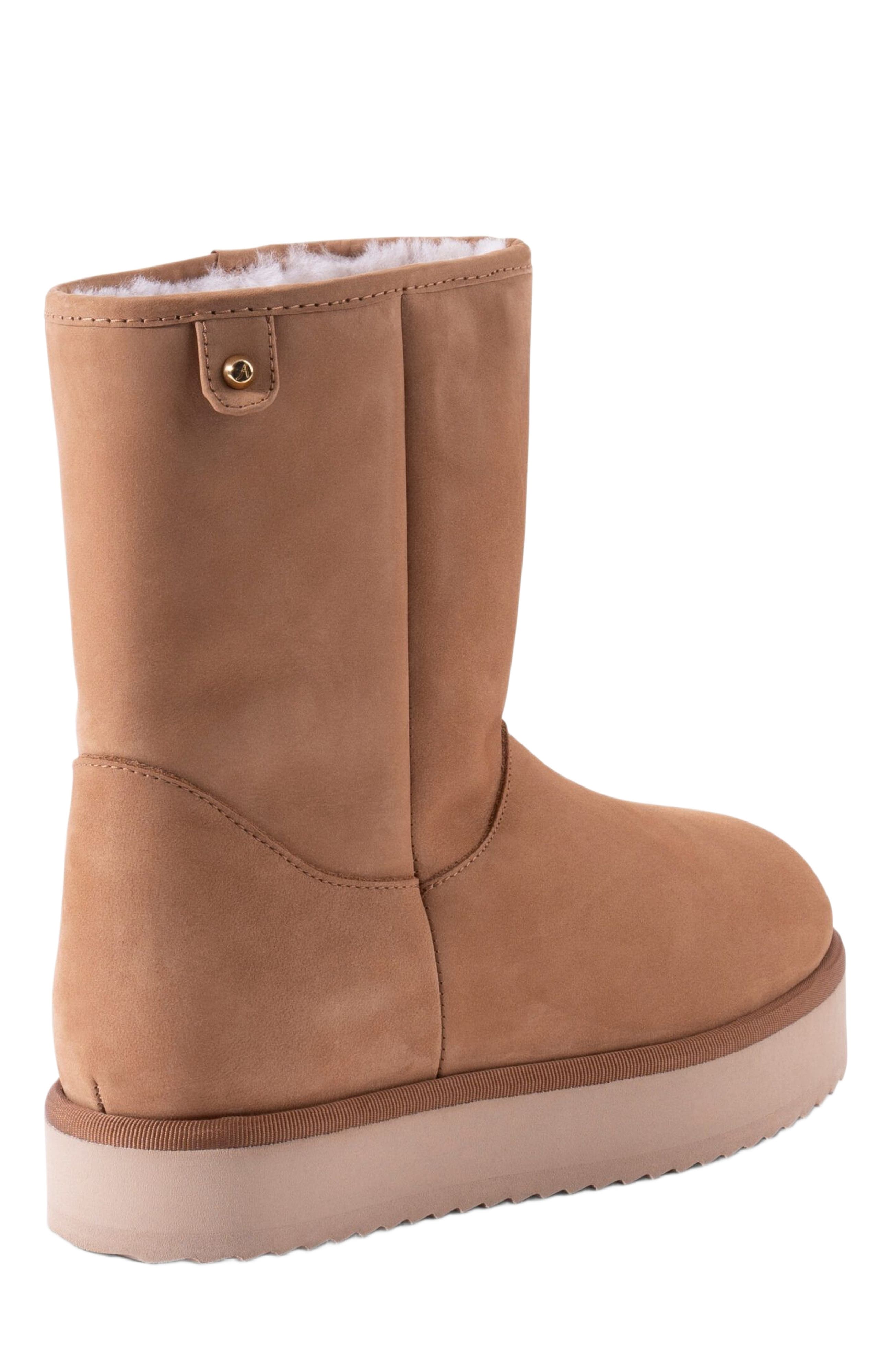 Juno Orthopedic Winter Boots, Alternate, color, Hazelnut Nubuck