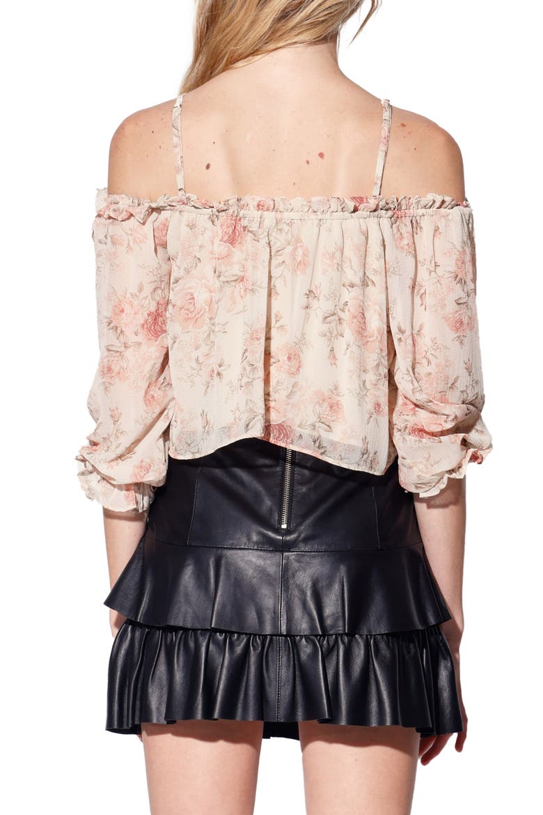 Ember Off-the-Shoulder Top, Alternate, color, BLUSH BOUQUET