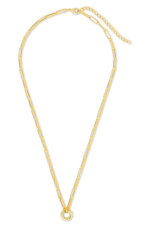 Campbell Circle Pendant Necklace