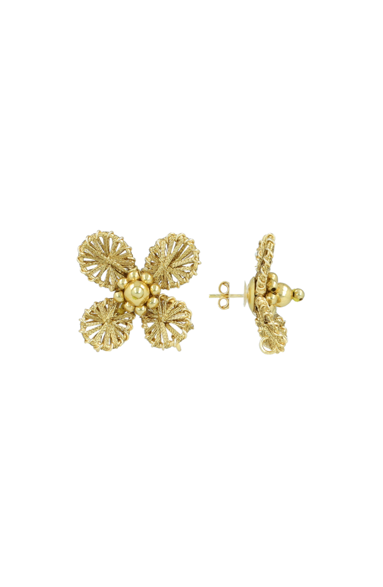 LOTT.gioielli CE SI Flower Earring S - Gold, Main, color, Gold