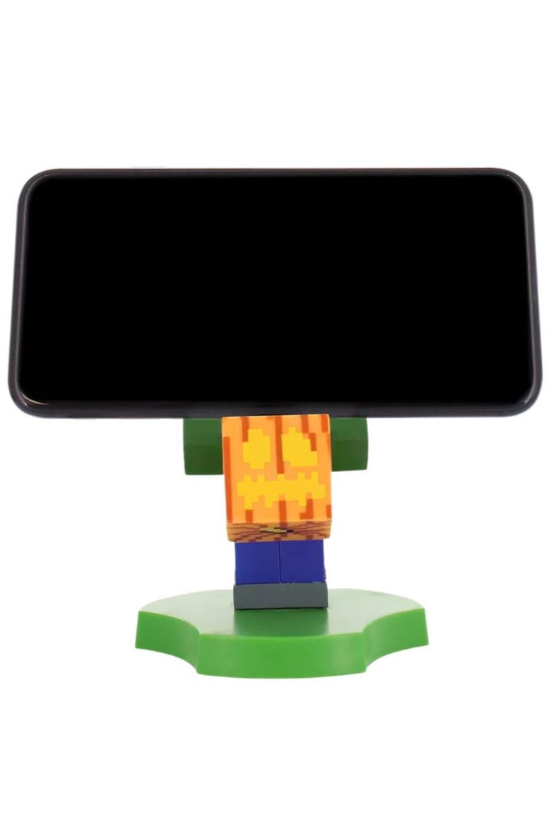 Minecraft 4 Inch Zombie Earbud and Phone Holder, Alternate, color, Multicolored
