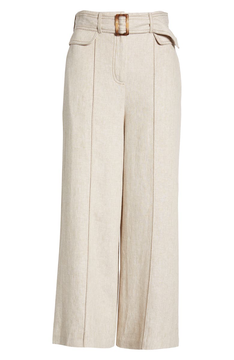 CHRISELLE LIM COLLECTION Chriselle Lim Toulouse Wide Leg Crop Trousers, Alternate, color, 