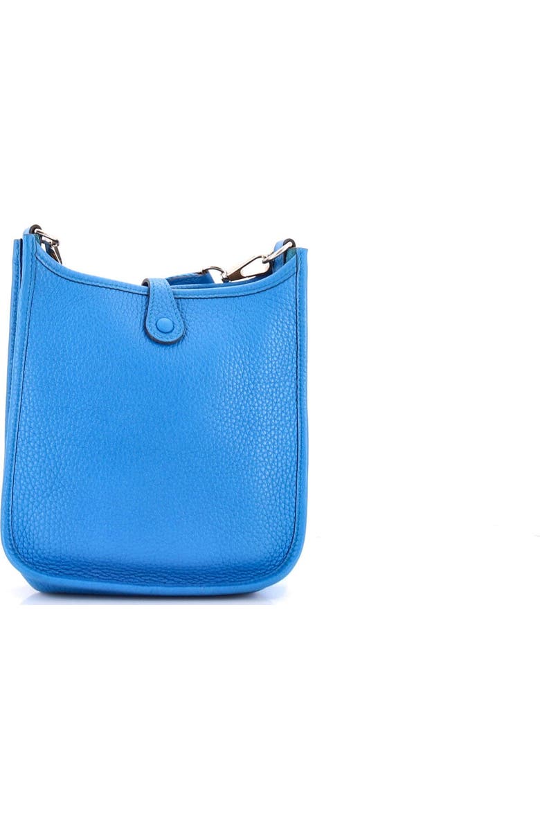 Pre-Owned Hermes Evelyne Bag Gen III Clemence TPM, Alternate, color, Bleu Zanzibar