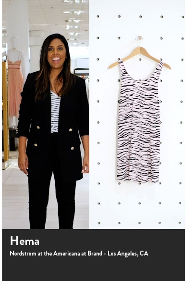 Animal Print Jersey Chemise video