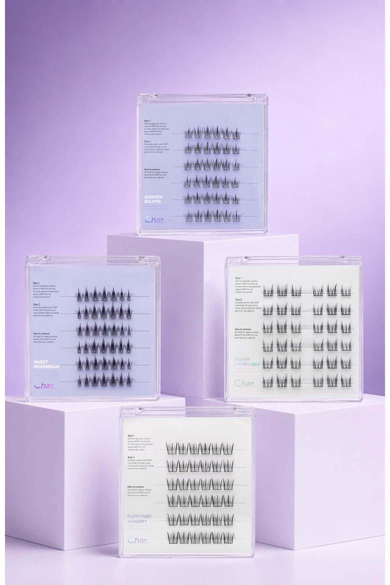 Light DD Curl 9 to13mm Length Pre-Glued Reusable Lashes, Alternate, color, Black