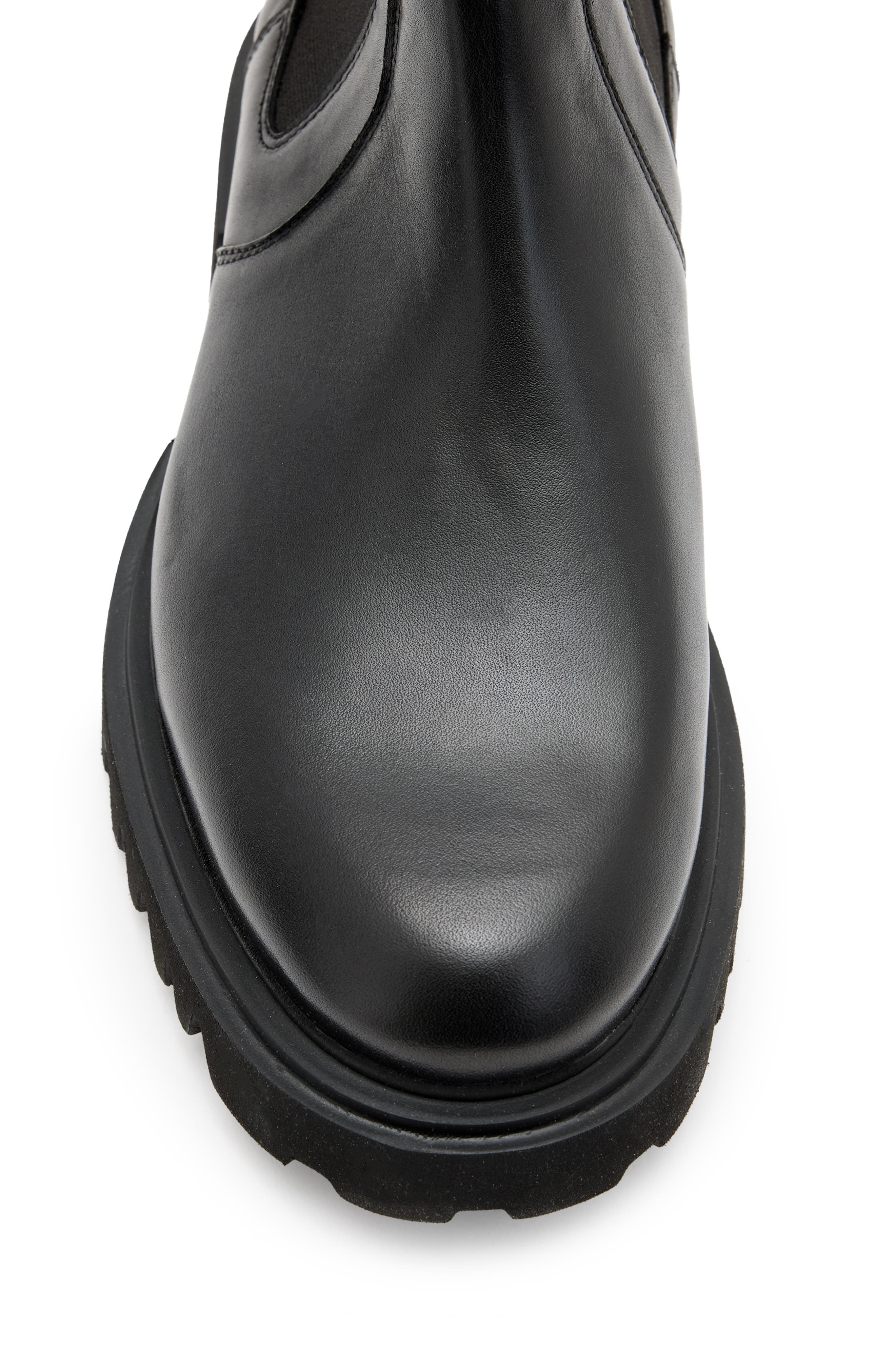 AllSaints Ada Chelsea Boot, Alternate, color, Black