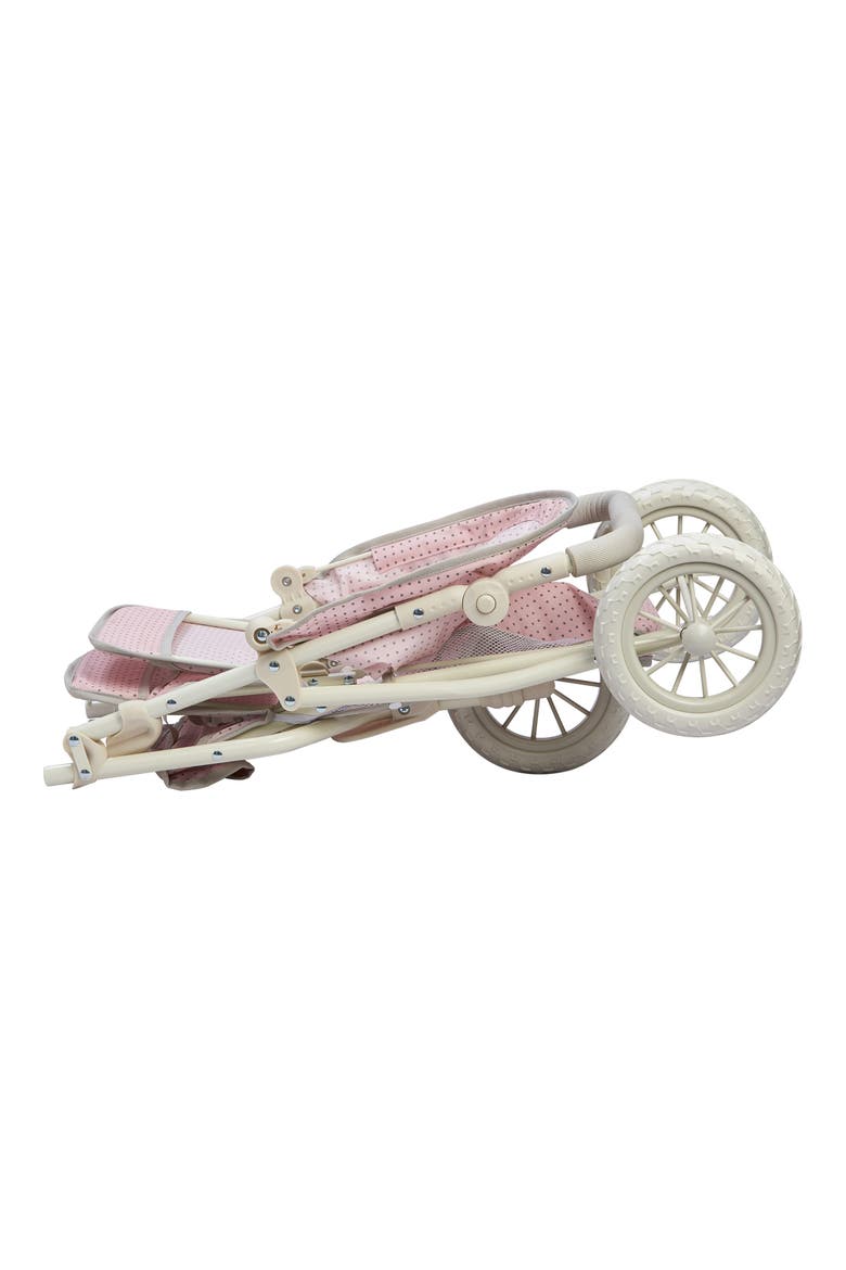Olivia's Little World Baby Doll Deluxe Stroller, Alternate, color, PINK