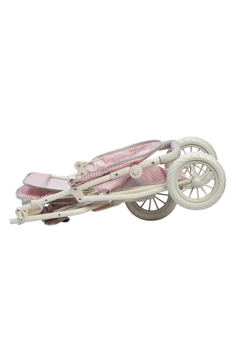 Teamson Kids Olivia's Little World Baby Doll Deluxe Stroller, Alternate, color, Pink