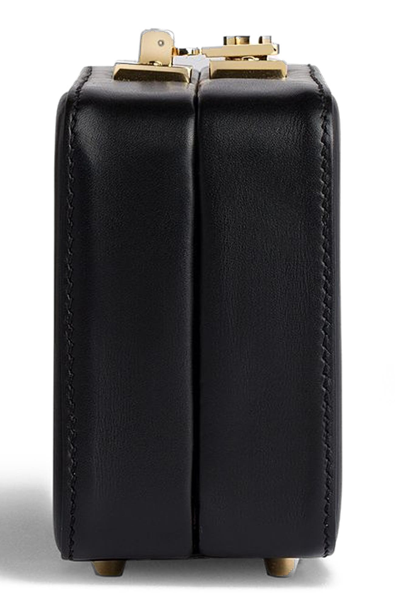 Valì Clutch, Alternate, color, Black Leather