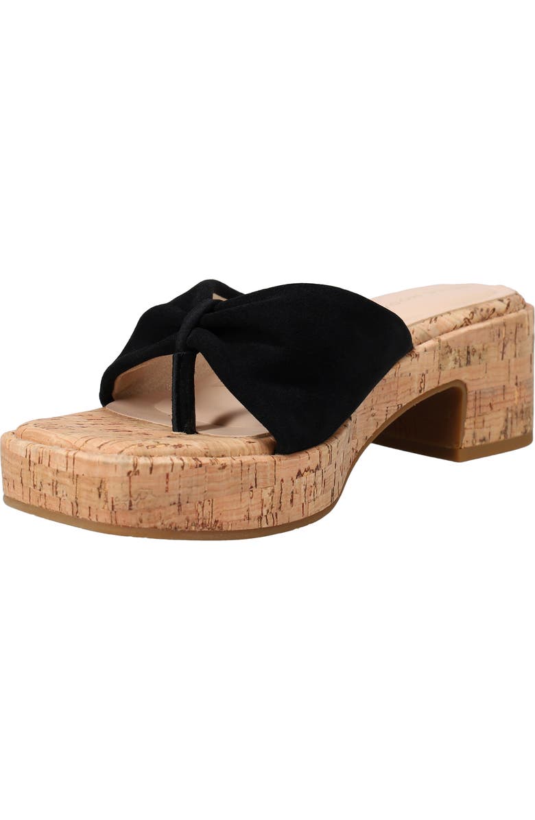 Pelle Moda Bandi Platform Flip Flop, Alternate, color, Black