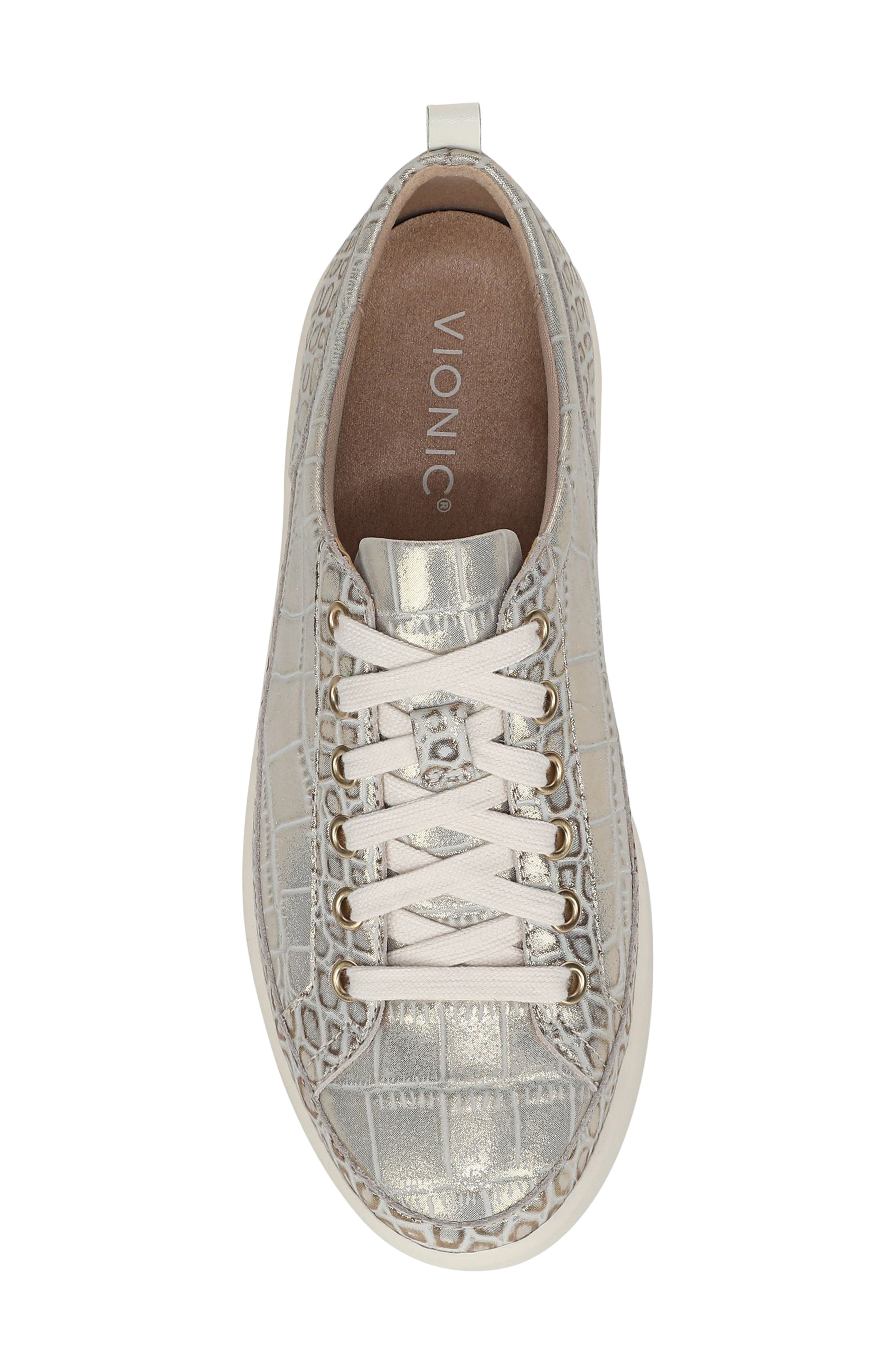 Vionic Winny Sneaker, Alternate, color, Gold