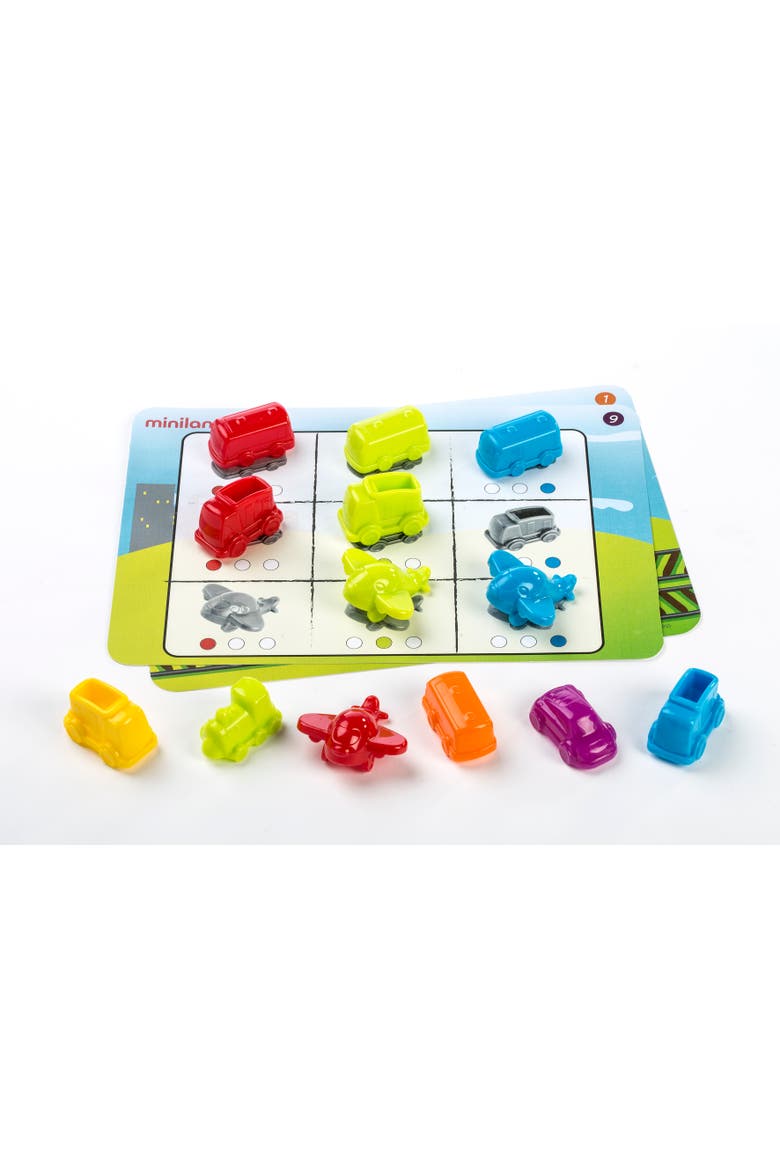 Sort & Count Vehicles, Alternate, color, Blue Multi