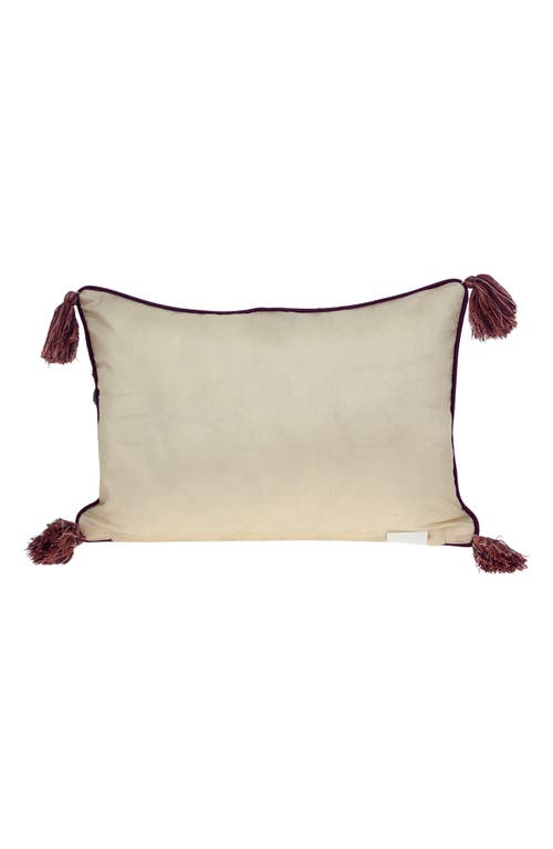 Parkland Collection Embroidered Accent Pillow In Multicolor