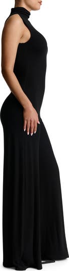 Scrunch Neck Straight Leg Jumpsuit